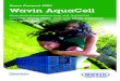 Green Connect 2000 Wavin AquaCell · Grobfilterschacht DN 400/125 Green für Dachflächen bis ca. 350m², PP Filtertopf, Grobfilter, Filterfeinheit 5mm, Zulauf/Überlauf DN 125 ohne