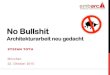No Bullshit - embarc...- Henrik Kniberg (about Spotify) ... want, any time, everywhere, on every internet-connected device out there.” “Available everywhere, Great user ... Henrik