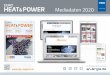 Mediadaten 2020 - Energie · Whitepaper 22 Newsletter/Stand-Alone 23 Social Media/App/E-Paper 24 Kampagnen-Module 25 AGB 26 Kontakt 28 ... • Assetmanagement • Rohrfrostverfahren