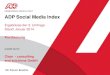 ADP Social Media Index - Cisar GmbH...ADP Social Media Index Ergebnisse der 3. Umfrage Stand: Januar 2014 Kurzfassung erstellt durch Cisar - consulting and solutions GmbH ASMI Teilindex: