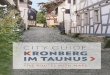 taunus.info · Routes HISTORY OF KRONBERC THAL 1450 BURC From the castle to the town The town fortification in 1330 and its enlargements: The townscape until the 19th centuty, Castle