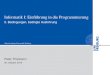 Informatik I: Einführung in die Programmierungproglang.informatik.uni-freiburg.de/teaching/info1/2018/lecture/infoI... · Bedingungen Typ bool Vergleichsoperatio-nen Logische Operatoren