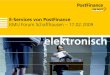E-Services von PostFinance KMU Forum Schaffhausen – 17.02 · Technische Angaben Bildgrösse Titelbild B 25,4 cm x H 9,5 cm entsprechen B 1440 Pixel x H 540 Pixel Auflösung 144