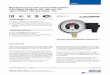 Rohrfedermanometer mit Schaltkontakten CrNi-Stahl-Gehäuse, … › upload › DS_PV2201_de_de_10872.pdf · 2020-03-06 · RL (2. Last) RL (Last) 2-Leiter-Ausführung (Standard) Bei