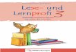 Sinnerfassend lesen lernen mit Sofia, der Leseeule€¦ · Ein Großteil der Lerntipps in den „Lese- und Lernprofi“-Bänden stammt aus den Büchern: „Easy Learning 1“, Lerngrundlagen