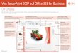 Von PowerPoint 2007 auf Office 365 for Businessdownload.microsoft.com/download/2/9/1/2913a1dd-e24c-4272... · 2018-10-13 · Das macht nichts. Power Point Online speichert Ihre Präsentation