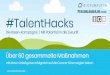#TalentHacks23... · Regelmäßige virtuelle Lernräume via gesicherter Video-Konferenz zu Themen wie Social Media Nutzung, Podcasting, Digitalisierung. Interne Communities lernen
