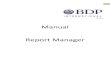 Manual Report Managerreportmanager.bdp.com.br › ReportManager › Docs › ReportManager… · Manager Campos há ser utilizado com critério Carrega o relatório selecionado Apaga