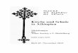 Kirche und Schule in Äthiopien · 2018-12-22 · 10 34. Deutscher Evangelischer Kirchentag Hamburg vom 1.-5. Mai 2013 Dreißig Jahre äthiopisch orthodoxe Kirchengemeinde in Köln-Longerich