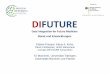 Stand und Entwicklungen - Medizininformatik-Initiative · Machine Learning Studien DIFUTURE | DMEA 2019 4 Neue Verfahren Entscheidungs- unterstützung Lernendes Gesundheits- system
