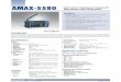 AMAX-5580 Coreâ„¢ i7/i5/Celeron Control IPC Features ontrol Is Features AMAX-5580 Intelآ® Coreâ„¢ i7/i5/Celeronآ®