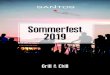 Sommerfest 2019 - SANTOS GRILLS · PDF file 2019-07-08 · SANTOS SOMMERFEST 2019 Gr i l ‘ u t e s u n d r de a r ü b e r: NAPOLEON MIT GRILLMEISTER: JÖRG PÄSSLER Jörg Päßler