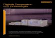 Digitale Temperatur- und Prozessregler ... Digitale Temperatur- und Prozessregler â€¢ Funktionsreicher