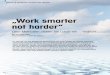 „Work smarter not harder“ - chemie.deGEMBA WALK jap.: Das Management begibt sich vor Ort, look and see Obsolenz Nichtverfügbarkeit infolge Abkündigung von (meist elektronischen)