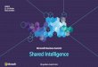 Microsoft Business Summit Shared Intelligence · 2019-10-24 · Data Science Automatisches Weiterleiten von Fragen ... Open in Starmind Did you find a solution? yes no 02/07 09:48