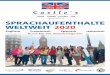SPRACHAUFENTHALTE WELTWEIT 2020 · Sprachaufenthalt für Familien Ferienkurse für Jugendliche Englisch in England und Malta 47 Spanisch in Valencia 50 Französisch in Frankreich