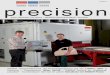 Ausgabe 2 precision - Holzschleifmaschine · Die Präsentation von Neuentwicklungen am WEBER - Messestand gehören auf der LIGNA+ in Hannover eigentlich schon zum Standardpro-gramm