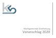 Marktgemeinde Greifenburg Voranschlag 2020 202… · Marktgemeinde Greifenburg Voranschlag 2020 Ergebnishaushalt Gesamt 1. Ebene (Anlage 1a) - bereinigt um interne Vergütungen MVAG