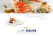 Kulinarischer li Kalender 2017 - Hotel Dorer · der liebenswerten heimischen Kochkunst mit französischem Einfluss und der aromatischen und ursprünglichen „Cucina Siciliana”