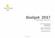 Budget 2017 - Logisch · 2019-04-16 · Als Grundlagenrechnung diente die am 29. April 2016 abgelegte und vom Dorfrat genehmigte Jahresrechnung 2015. Sie wurde anlässlich der Dorfgemeindeversammlung