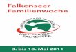 Falkenseer Familienwoche · Am 9. Mai werden 1.513 Luftballons von den Falkenseer Kitas aus mit Grüßen an unsere Nach-barn in die Luft gehen und am Sonntag, dem 15. Mai, fi ndet