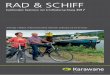 RAD & SCHIFF - Karawane · 2019-07-15 · Komfortable Radreisen mit Schiffsübernachtung 2017 Unterwegs in Belgien, Holland, Deutschland, Dänemark, Südeuropa und auf der Donau