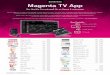 Senderliste Magenta TV App · PDF file 2020-05-07 · Neben über 100 Live-TV-Kanälen (viele davon in HD) bietet Ihnen die Magenta TV App eine Replay-Funktion, mit der Sie Filme und