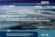 ZUSAMMENFASSUNG FÜR POLITISCHE ENTSCHEIDUNGSTRÄGERclimatechange2013.org/images/report/WG1AR5_SPM_brochure... · 2014-07-10 · klimaÄnderung 2013 wissenschaftliche grundlagen zusammenfassung