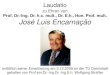 Prof. Dr.-Ing. Dr. h.c. mult., Dr. E.h., Hon. Prof. mult ... 1991 Universidade Tأ©cnica de Lisboa, Portugal
