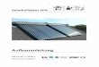 Solarkollektor SPA - Four & More · 2017-10-27 · 1 Solarkollektor SPA Aufbauanleitung DIN EN 12975-1:20006-6 DIN EN 12975-2:20006-6 011- 7S421R
