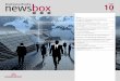 DataAgenda | - Newsbox 10/2019newsDatenschutzbox news box 10 6 Einheitliche Schutz-Standards für Whistleblower Die EU-Kommission hat einen weiteren Schritt im Hinblick auf den Schutz