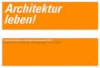ArchitekturTag der Architektur und Ingenieurbaukunst 2013 29. und 30. Juni in Hamburg Besichtigungen und Führungen Sie interessieren sich für Architektur, Ingenieurbau-