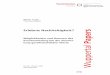 Erlebnis Nachhaltigkeit? Papers · 2012-08-14 · Thomas Matys Erlebnis Nachhaltigkeit? Möglichkeiten und Grenzen des Eventmarketing bei der Vermitt-lung gesellschaftlicher Werte