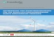 OPTIMIERUNG DER MARKTBEDINGUNGEN FÜR DIE ......2014/04/07  · Von den Erneuerbaren Energien hat Wind den größten Anteil an der Versorgung. Photovoltaik deckt insbesondere im Sommer