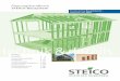 technik & details - Ecobati · Konstruktion von Deckenelementen. Trägersystem für Dach, Decke und Wand wall Trägersystem für Wände Funierschichtholz Produktübersicht Höhe H