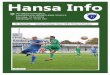 SV Hansa Friesoythe LANDESLIGA WESER-EMS 2018/19 Sonntag ... · Aktuelle Tabelle der Landesliga Weser-Ems Pl. Mannschaft Spiele G U V Tore ... SC Melle 03 18 6 3 9 24:36 -12 21 12