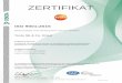 ZERTIFIKAT - PEWA · Services GmbH Geblergasse 94 A-1170 Wien Vertrieb von Erzeugnissen für ... CZ-15800 Praha 5 Vertrieb von Erzeugnissen für elektronisches Messen ... 10. Testo