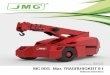 MC 90S - Max. TRAGFÄHIGKEIT 9 t · JMG CRANES s.r.l. Via Sito Nuovo, 14 29010 SARMATO (PC) +39 0523 887024 info@jmgcranes.com