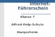 Internet- Führerscheinwj3.alfred-delp-schule.de/images/pdf/standard/PCInternet2017.pdf · 17. Übung Besuche folgende Webseite: Klicke in der Symbolleiste auf „Favoriten“. Daraufhin