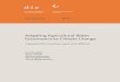 Adapting agricultural water governance to Adapting Agricultural Water Governance to Climate Change German