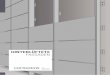 HINTERLÜFTETE FASSADEN - Cotto d'Este · Cotto d‘Este Hinterlüftete Fassaden RAUMBEDARF • Der Standardausgang der Struktur ist 130 mm breit plus die Dicke der Verkleidungsplatten