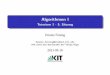 Algorithmen I - Tutorium 1 - 5. Sitzung · Algorithmen I - Tutorium 1 - 5. Sitzung Author: Dennis Felsing Created Date: 6/26/2011 8:46:54 PM 