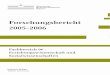 Forschungsbericht 2005-2006 · Forschungsbericht 2005-2006 Seite 4 » Fachbereich 06 - Erziehungswissenschaft und Sozialwissenschaften Kontakt Adresse: Georgskommende 33 48143 Münster