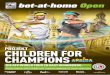 PROJEKT CHILDREN FOR CHAMPIONShamburger-tennisverband.de/files/news/375.pdf · 8 Tage Tennis am Rothenbaum für den kompletten Fanblock! Allerdings heißt dies auch, dass der Fan-Block