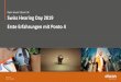 Open Sound. Open Life Swiss Hearing Day 2019 Erste Erfahrungen mit Ponto 4 · 2019-11-06 · 1. Hohe nicht operable Schallleitungskomponente 2. Ohrfehlbildungen 3. Chronische Tubenbelüftungsstörung