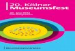 20. Kölner Museumsfest 2016.pdf · MK1602_002_Fuehrungs_und Veranstaltungsprogramm 02_16_RZ1.indd 29 18.04.16 10:40 5 artothek – Raum für junge Kunst in Kooperation mit dem Museumsdienst