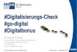 #Digitalisierungs-Check #go-digital #Digitalbonus...#Digitalisierungs-Check #go-digital #Digitalbonus Dr. Dominik P. Erhard Stv. Leiter Bereich Innovation.Unternehmensförderung Leiter