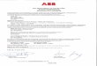 ,illB - ABB Group...Directive lnstruments de mesure / Direttiva Strumenti di misura 2014t32t8U Low Voltage Directive / Niederspannungsrichtlinie / Directive Basse Tension / Direttiva