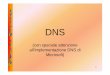 DNS - WebProg.Net · • Example: 10.1.1.101 -> Computer1.Microsoft.com – NS (NameServer) • Identifica un nome host come server DNS per una certa Zona • Example: Microsoft.com