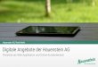 Hauenstein AG, René Merkt Digitale Angebote der Hauenstein AG · Baumschultag 2018: Social Media und E-Commerce . Digitale Angebote der Hauenstein AG . Preisliste als Web-Applikation